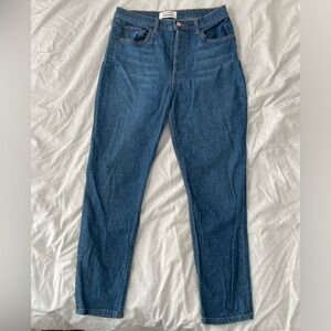 Reformation Serena High Skinny Crop Jeans